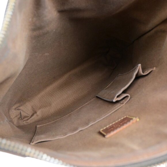 LOUIS VUITTON Odeon MM Shoulder Bag Monogram Leather Brown France M56389 65YG851 - Picture 10 of 16